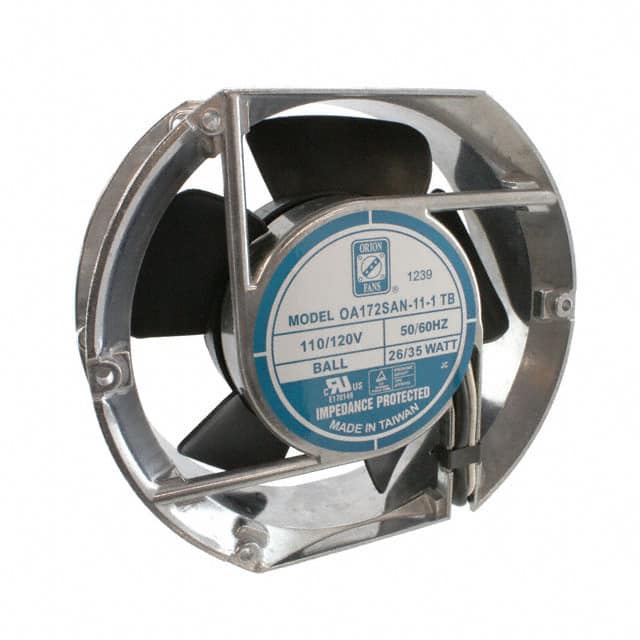 OA172SAN-11-1TB FAN AXIAL 172X50.8MM 115VAC TERM
