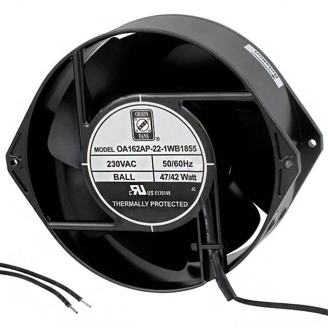 OA162AP-22-1WB1855 FAN AXIAL 172X55MM 230VAC WIRE