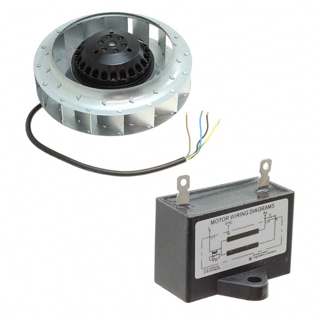UF175AMA12-H1C2A FAN IMP MTRZD 175X55MM BALL WIRE