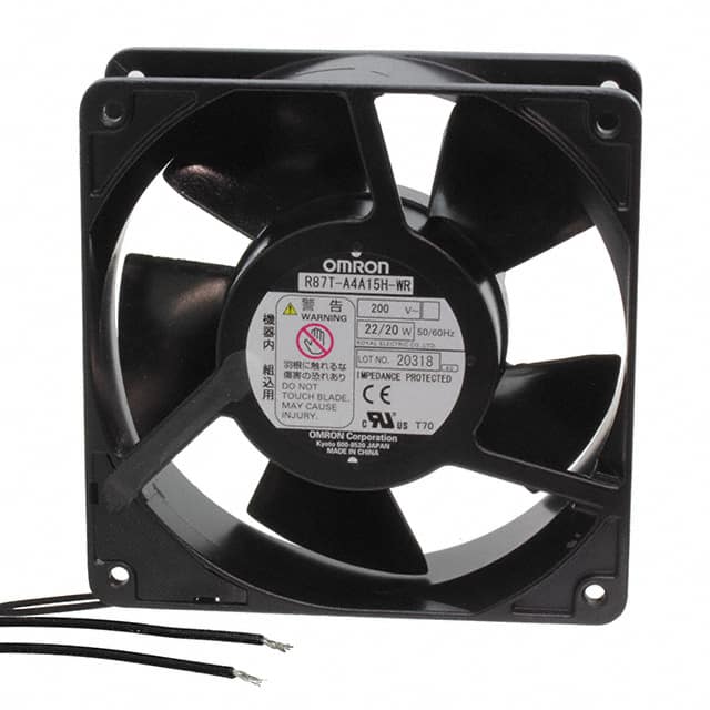 R87T-A4A15H-WR FAN AXIAL 119.5X38MM 200VAC WIRE