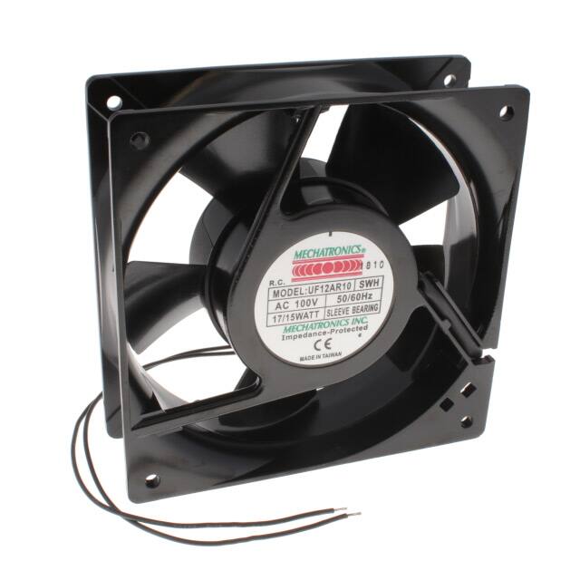 UF12AR10-SWHR FAN AXIAL 120X38MM 115VAC WIRE
