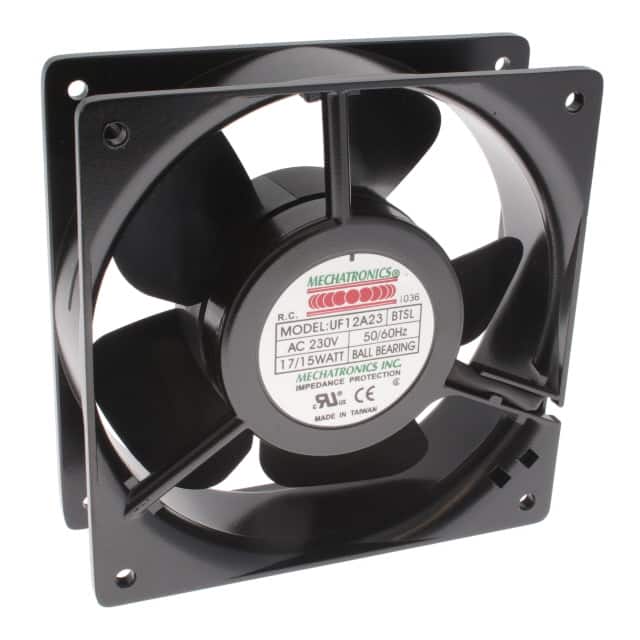 UF12A23-BTSLR FAN AXIAL 120X38MM 230VAC TERM