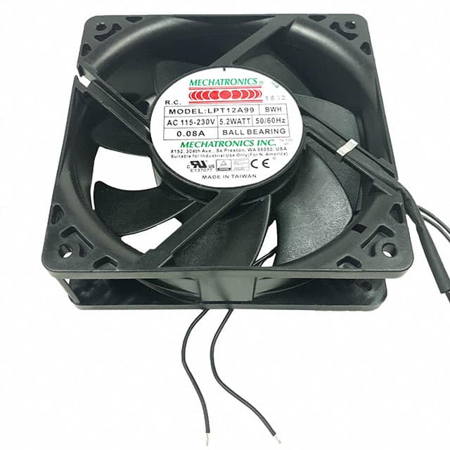 LPT12A99-BWHR EC FAN AXIAL 120X120X38MM 100-24