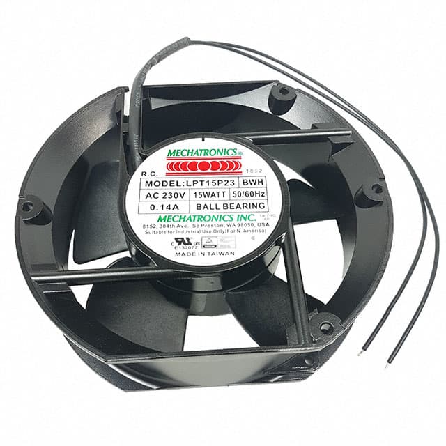 LPT15P23-BWHR EC FAN AXIAL 172X150X51MM 230VAC