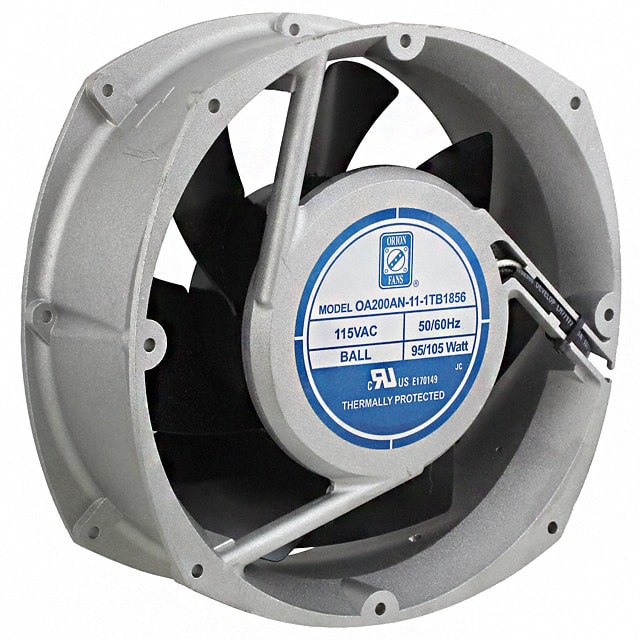 OA200AN-11-1TB1856 FAN AXIAL 200X70MM 115VAC TERM
