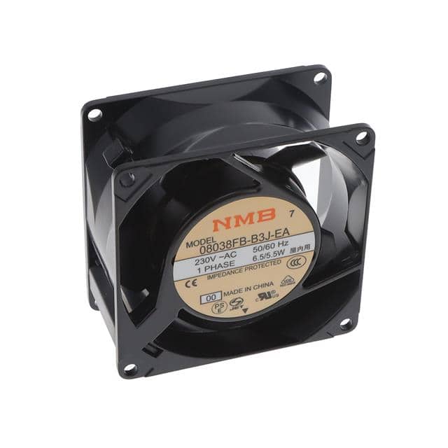 08038FB-B3J-EA-00 FAN 80MM X 38MM 230VAC TERMINAL