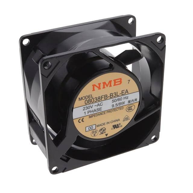 08038FB-B3L-EA-00 FAN 80MM X 38MM 230VAC TERMINAL