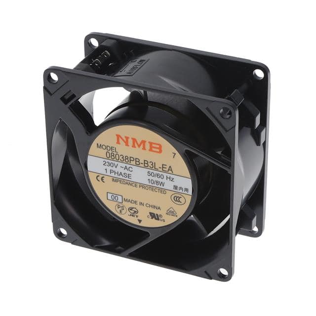 08038PB-B3L-EA-00 FAN 80MM X 38MM 230VAC TERMINAL