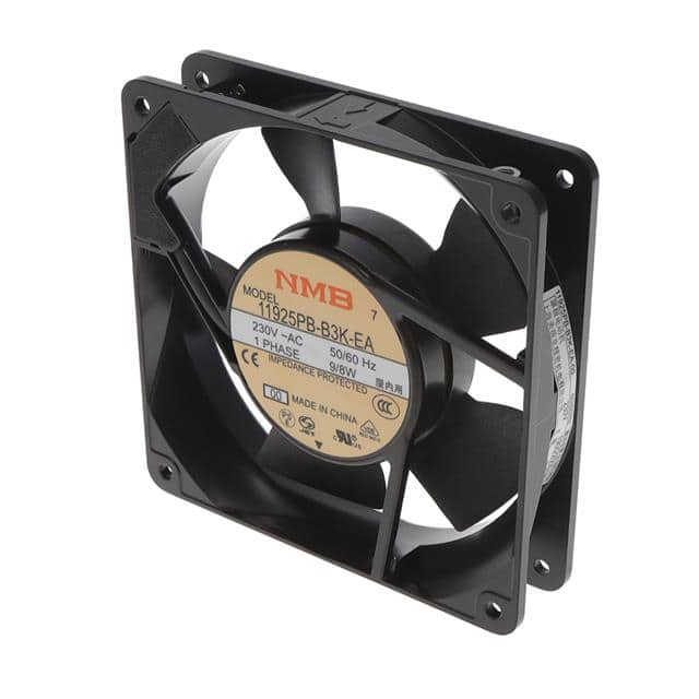 11925PB-B3K-EA-00 FAN 119MM X 25MM 230VAC TERMINAL