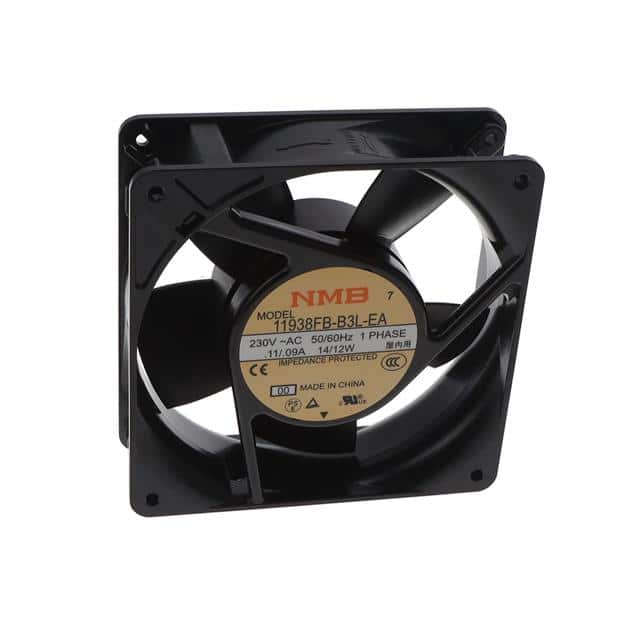 11938FB-B3L-EA-00 FAN 119MM X 38MM 230VAC TERMINAL