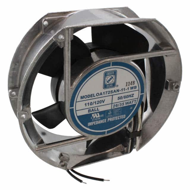 OA172SAN-11-2WB FAN AXIAL 172X50.8MM 115VAC WIRE