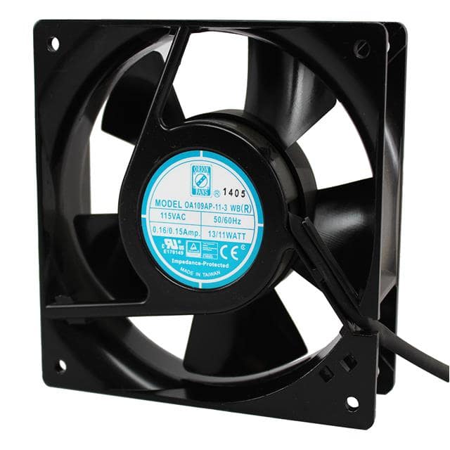 OA109AP-11-3WBR 115VAC 120X38MM REVERSE AIRFLOW