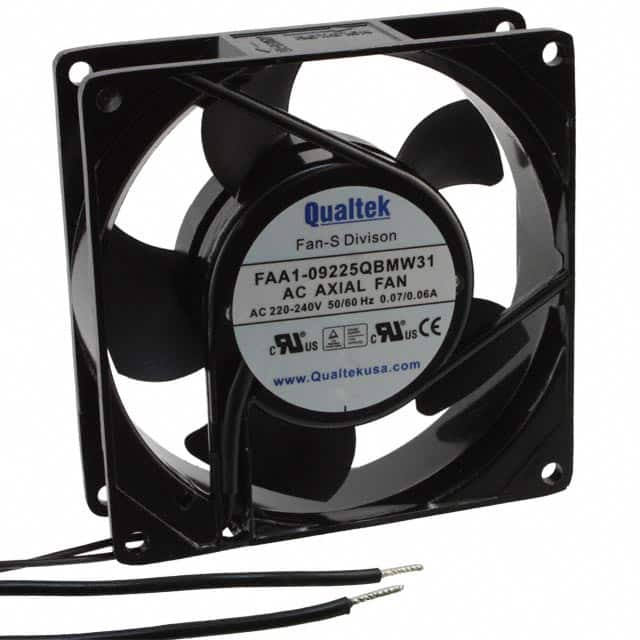 FAA1-09225QBMW31 FAN AXIAL 92X25MM 230VAC WIRE
