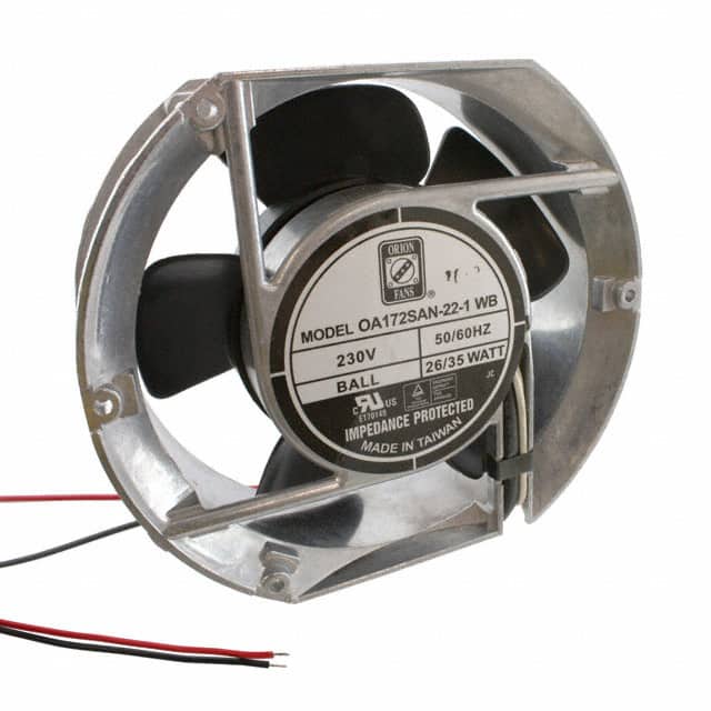 OA172SAN-22-1WB FAN AXIAL 172X50.8MM 230VAC WIRE