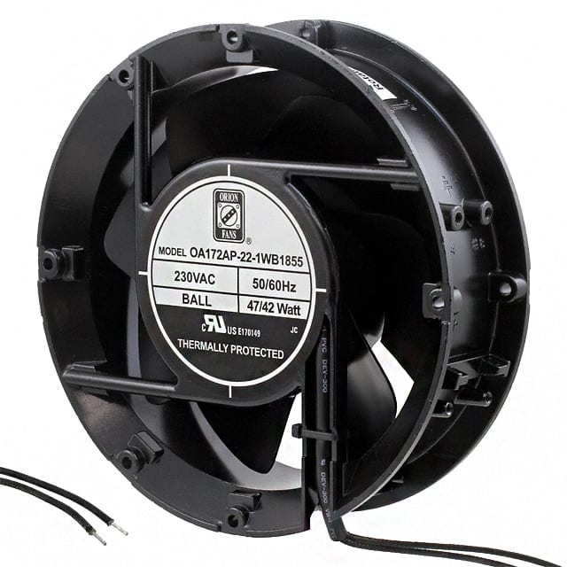 OA172AP-22-1WB1855 FAN AXIAL 172X51MM 230VAC WIRE