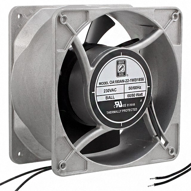 OA180AN-22-1WB1856 FAN AXIAL 176X89MM 230VAC WIRE