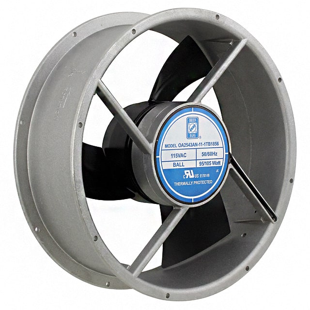 OA2543AN-11-1TB1856 FAN AXIAL 254X89MM 115VAC TERM