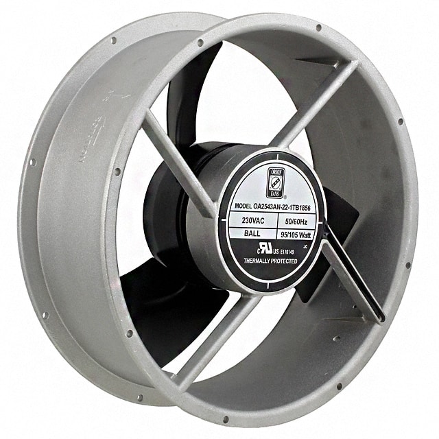 OA2543AN-22-1TB1856 FAN AXIAL 254X89MM 230VAC TERM