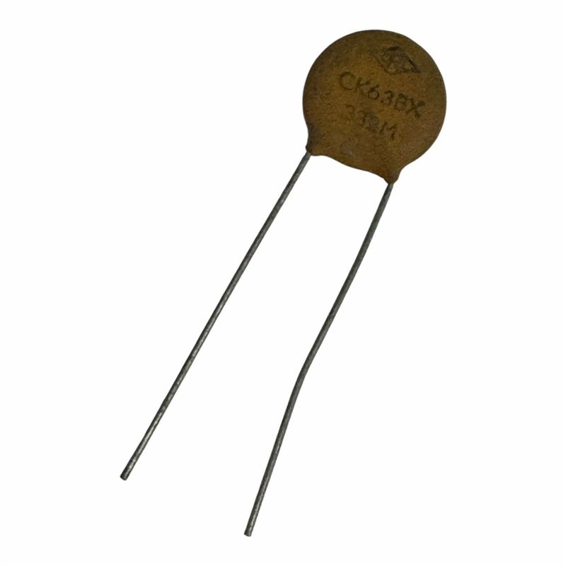 CK63BX332M The CK63BX332M is a ceramic disc capacitor from CTS-Frequency Controls with a capacitance of 3.3nF and a voltage rating of 2kV. It is RoHS3 compliant.