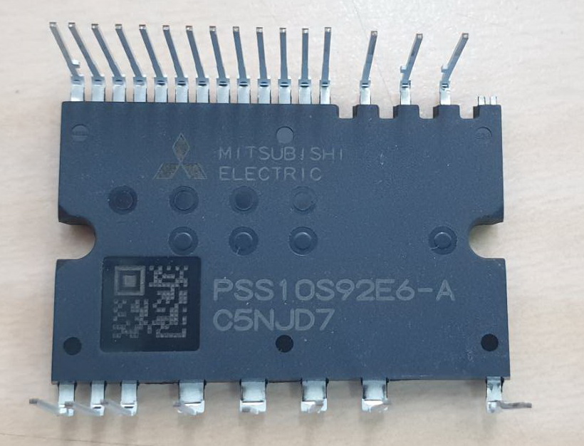 PSS10S92E6-A The Mitsubishi Electronic PSS10S92E6-A is an IGBT Module. It features RoHS3 compliance and an MSL of 1.