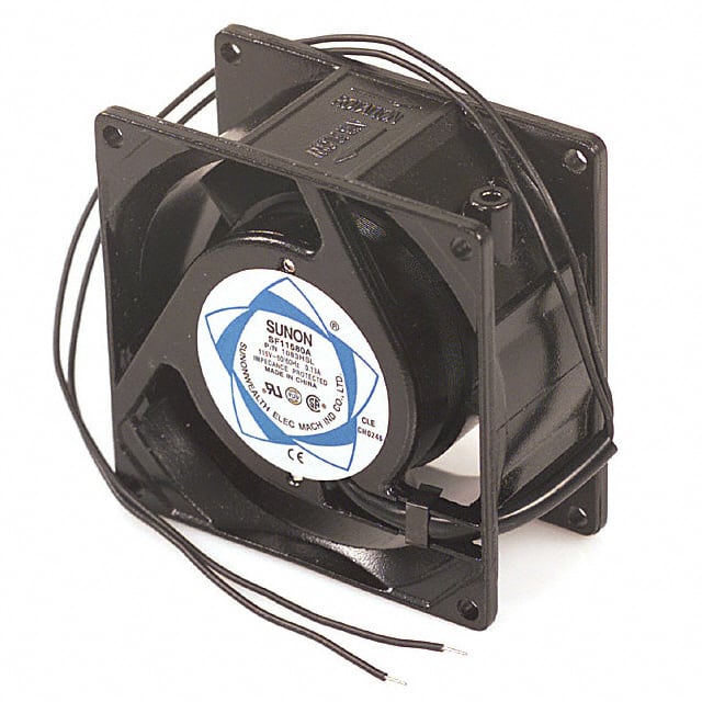 SF11580A-1083HSL FAN AXIAL 80X38MM 115VAC WIRE