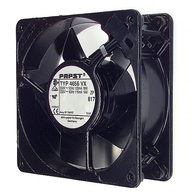 4656VX-817 FAN AXIAL 119X38MM 230VAC TERM