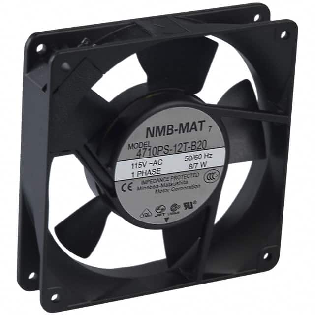 4710PS-12T-B20-A00 FAN AXIAL 119X25.5MM 115VAC TERM
