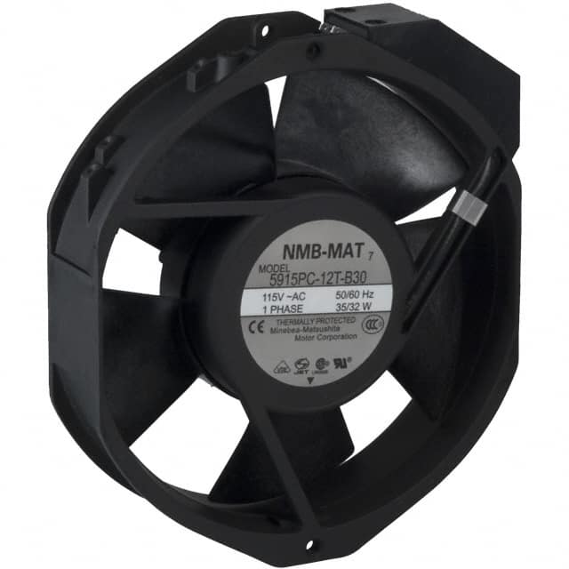 5915PC-12T-B30-A00 FAN AXIAL 172X38MM 115VAC TERM