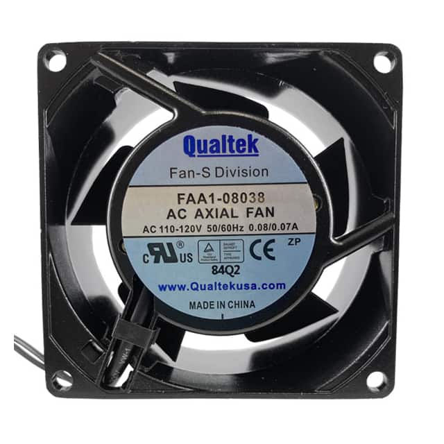 FAA1-08038NSMW31 FAN AXIAL 80X38MM 115VAC WIRE