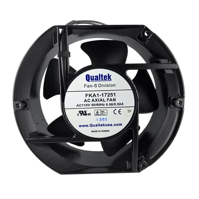FKA2-17251NBMW3F FAN AXIAL 172X50.8MM 115VAC WIRE