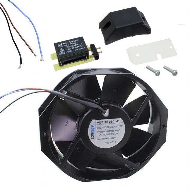 W2E142-BB01-21 FAN AXIAL 230VAC 172X150X38MM