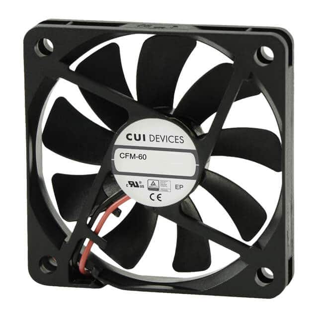 CFM-6015V-122-145-20 FAN AXIAL 60X15MM 12VDC WIRE