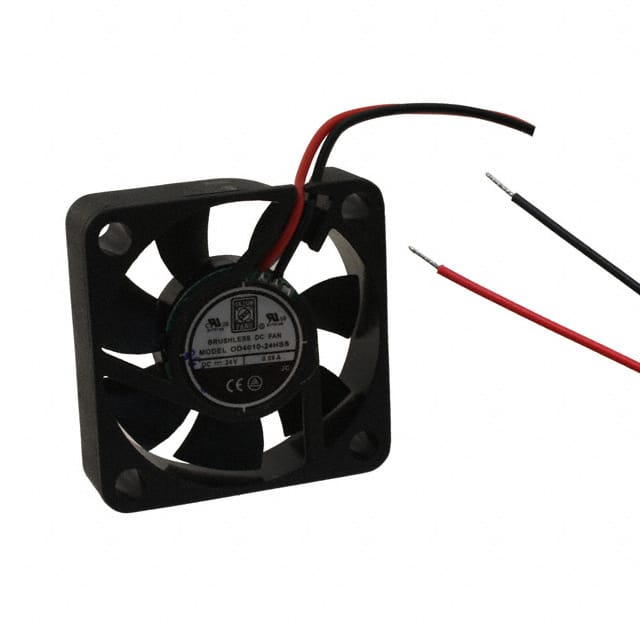 OD4010-24HSS FAN AXIAL 40X10.5MM 24VDC WIRE