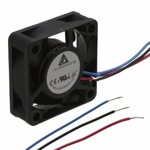 ASB02512VHA-A76N FAN AXIAL 25X10MM 12VDC WIRE
