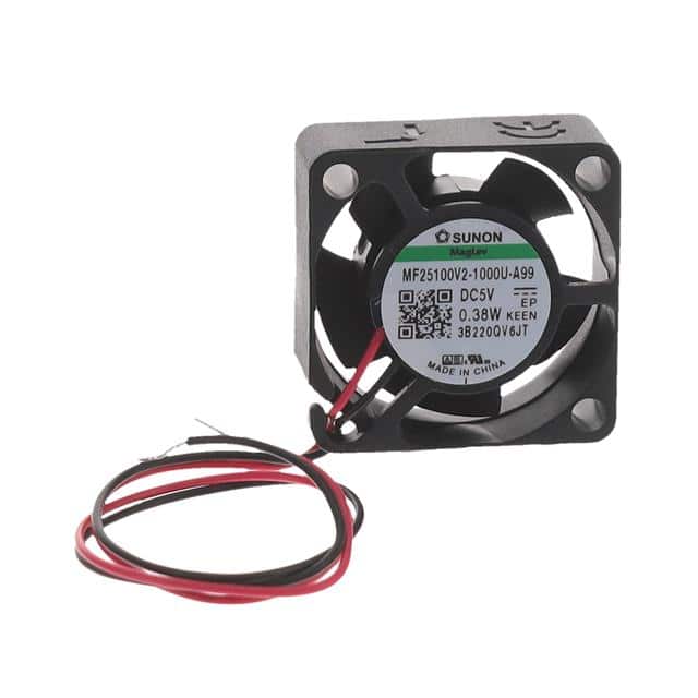 MF25100V2-1000U-A99 FAN AXIAL 25X10MM VAPO 5VDC WIRE