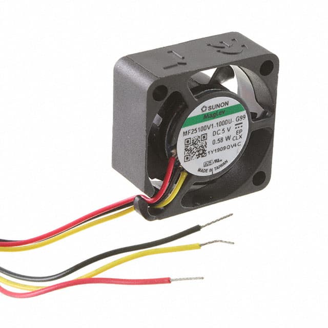 MF25100V1-1000U-G99 FAN AXIAL 25X10MM VAPO 5VDC WIRE