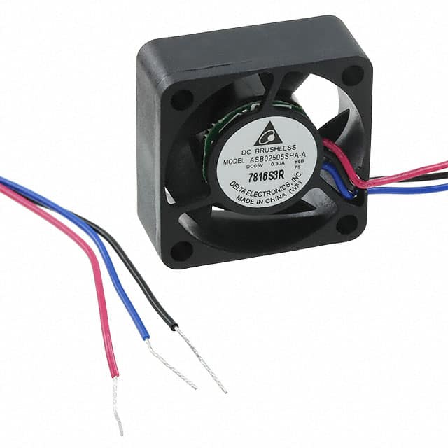 ASB02505SHA-AY6B FAN AXIAL 25X10MM 5VDC WIRE