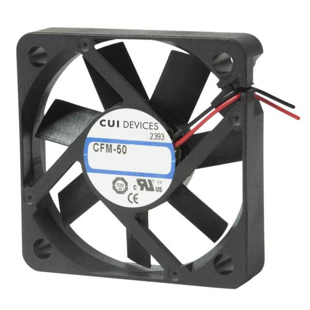 CFM-5010-03-10 FAN AXIAL 50X10.6MM 5VDC WIRE