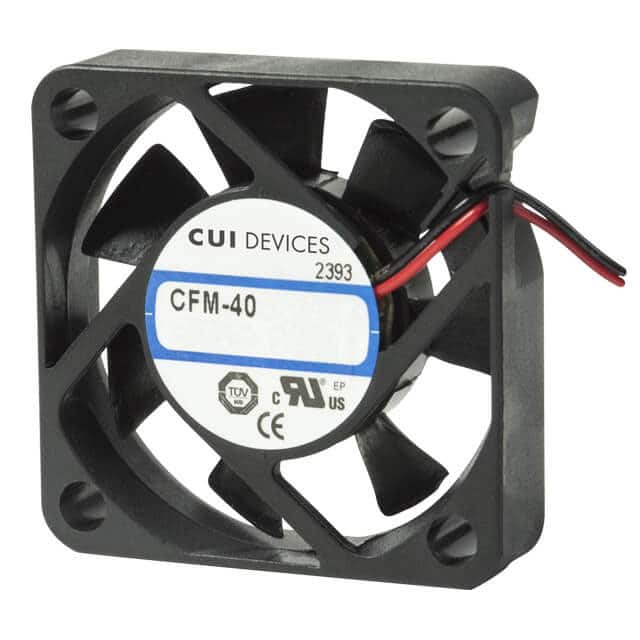 CFM-4010-13-10 FAN AXIAL 40X10.6MM 12VDC WIRE