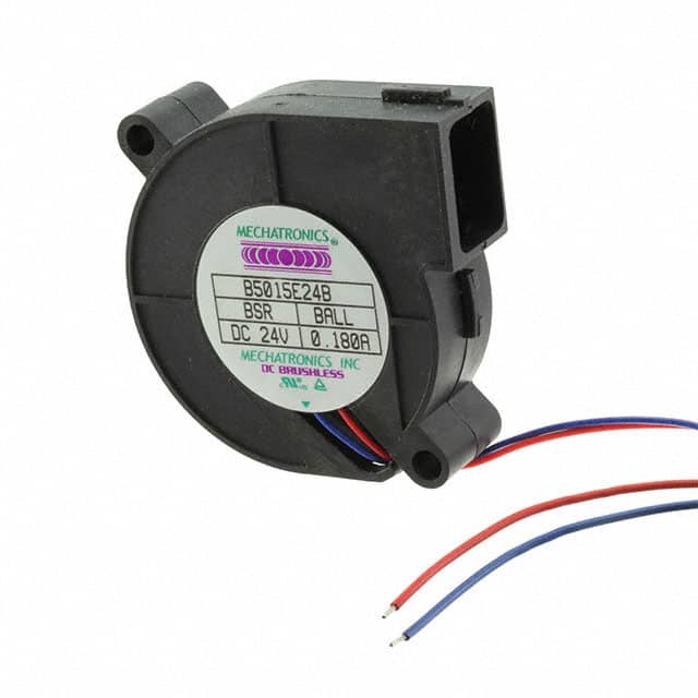 B5015E24B-BSR FAN BLOWER 51X15.7MM 24VDC WIRE