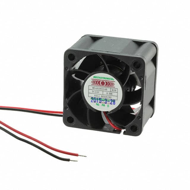 MD4028X24B-RSR FAN AXIAL 40X28MM 24VDC WIRE