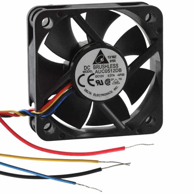 AUC0512DB-AF00 FAN AXIAL 50X15MM 12VDC WIRE