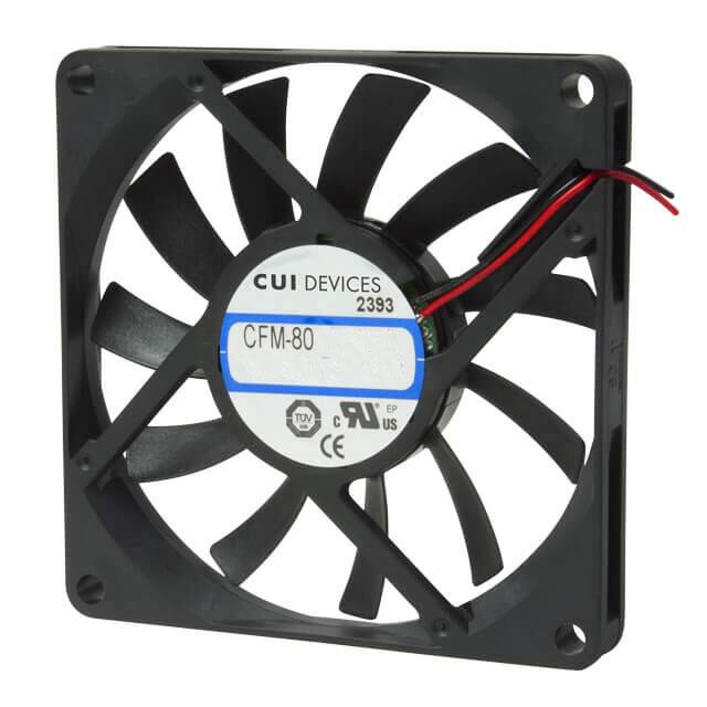 CFM-8025-23-10 FAN AXIAL 80X25.4MM 24VDC WIRE