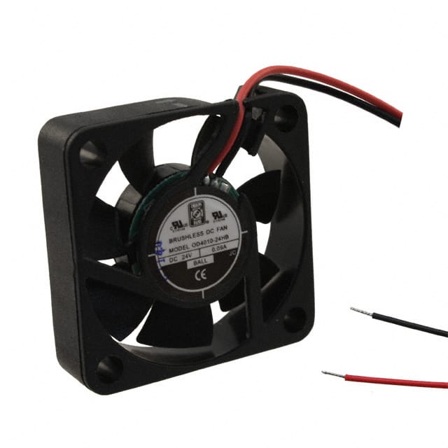 OD4010-24HB FAN AXIAL 40X10.5MM 24VDC WIRE