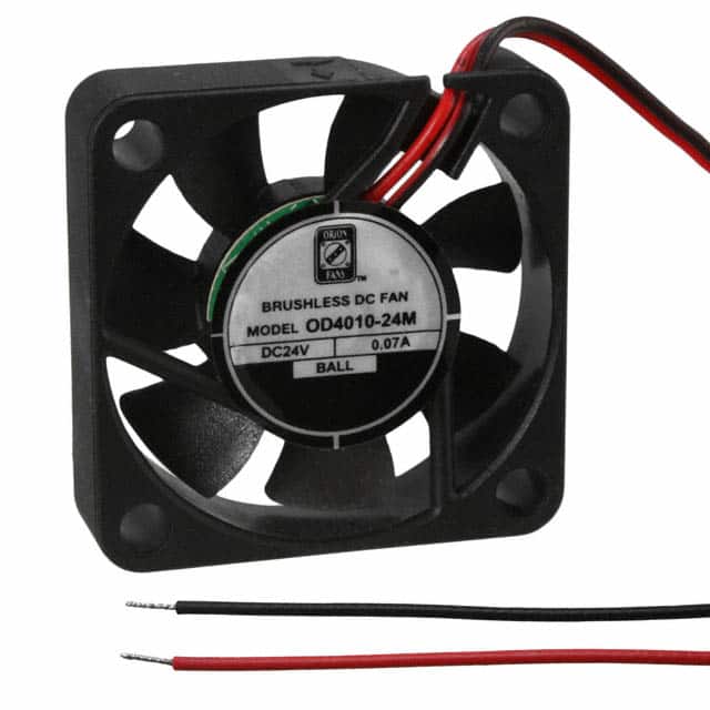 OD4010-24MB FAN AXIAL 40X10.5MM 24VDC WIRE