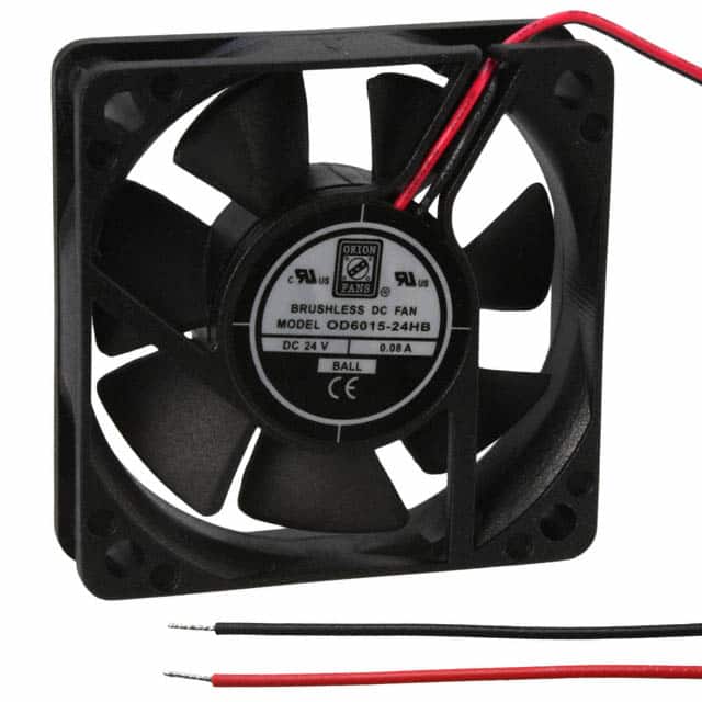 OD6015-24HB FAN AXIAL 60X15MM 24VDC WIRE