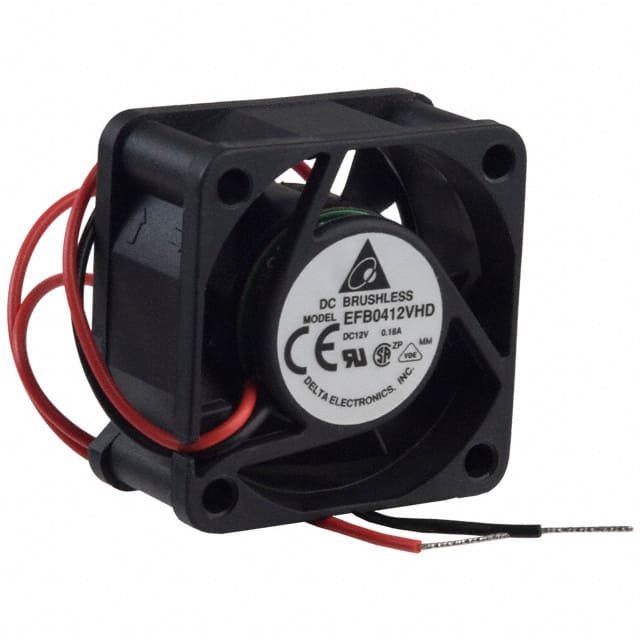 EFB0412VHD FAN AXIAL 40X20MM 12VDC WIRE