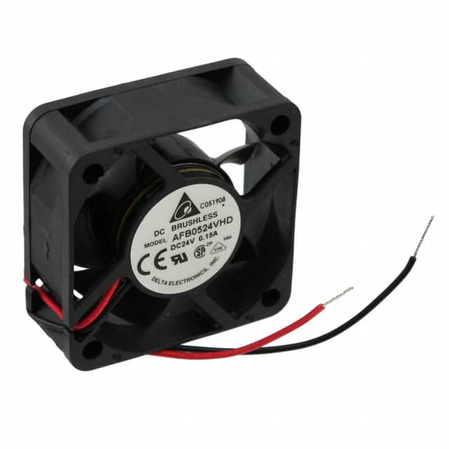 AFB0524VHD FAN AXIAL 50X20MM 24VDC WIRE