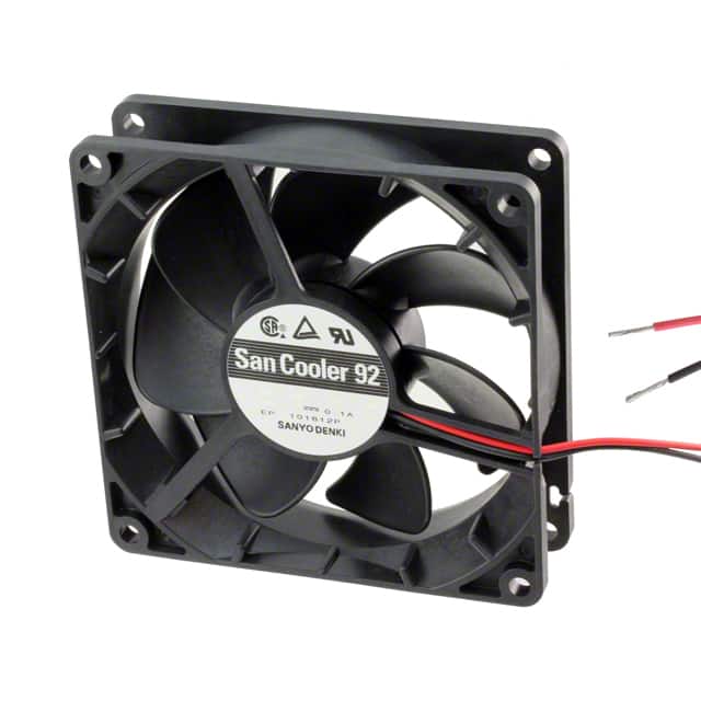 9A0912H4021 FAN AXIAL 92X25MM 12VDC WIRE