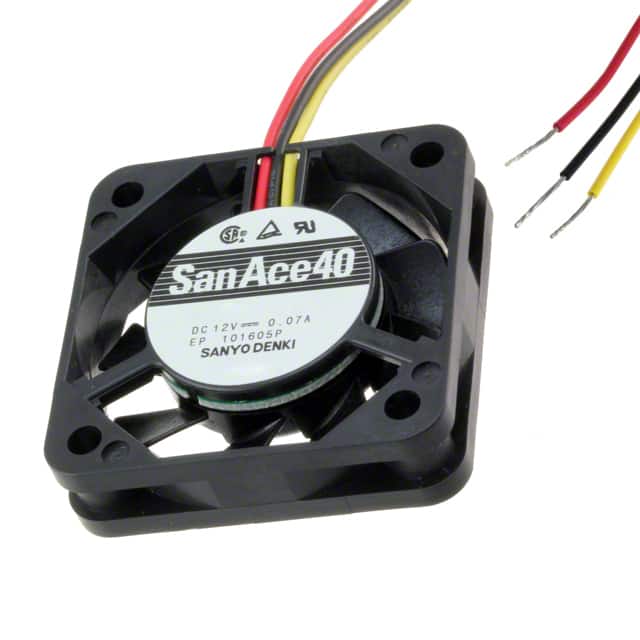 109P0412H701 FAN AXIAL 40X15MM 12VDC WIRE